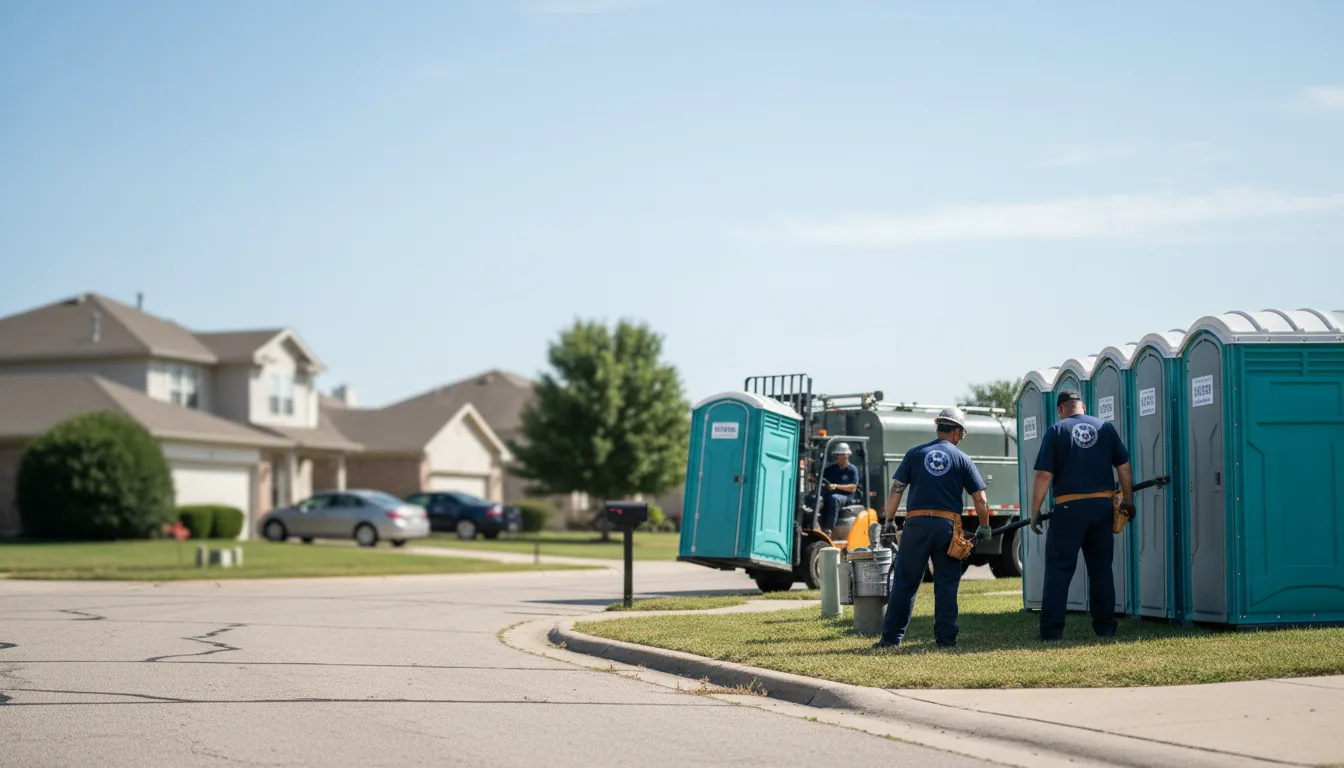 Porta Potty Rental in Chrisman, IL near me